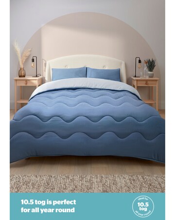 Silentnight Seersucker Coverless Set