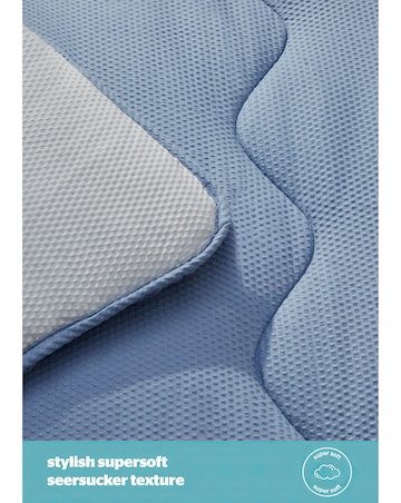 Silentnight Seersucker Coverless Set