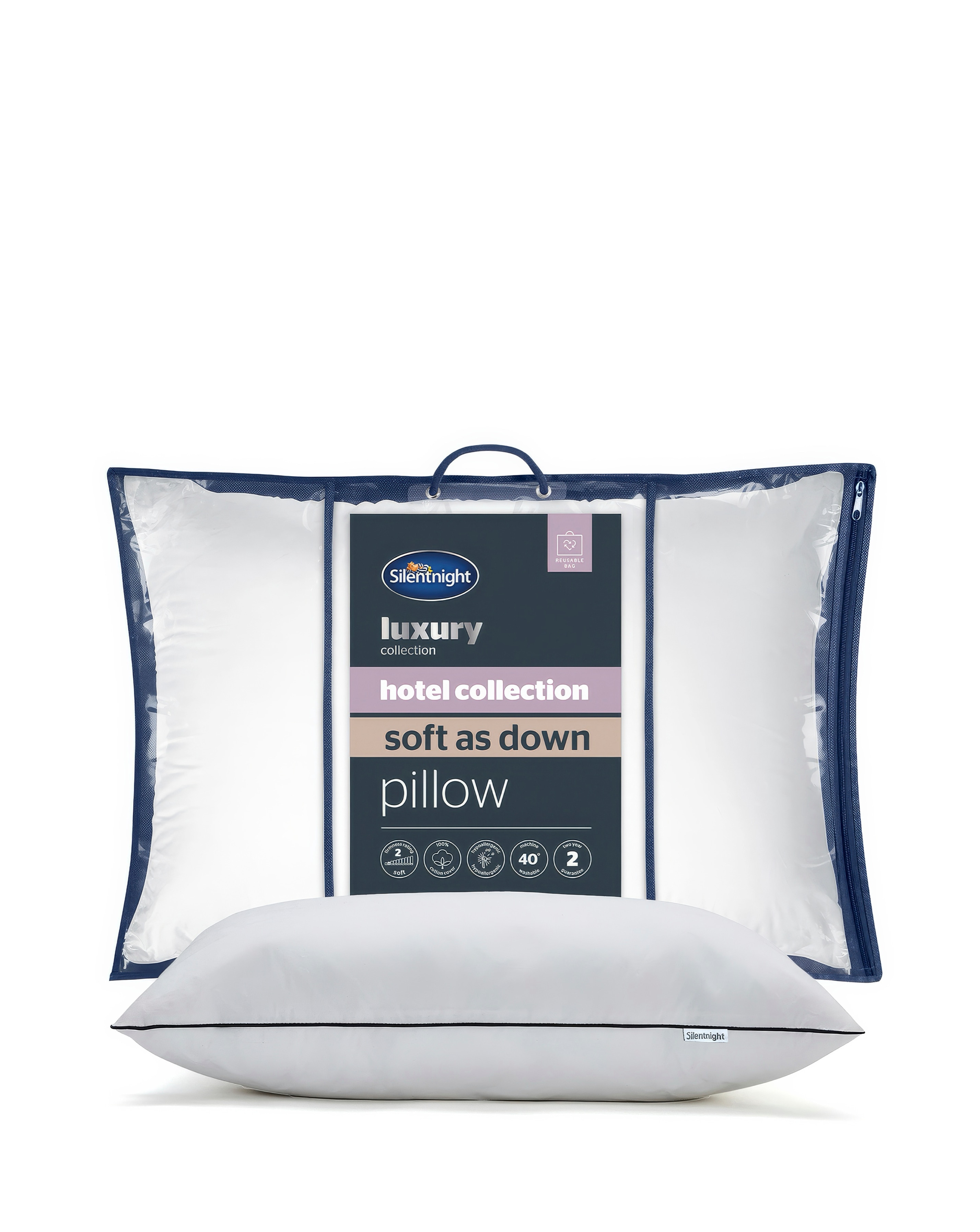Silentnight Hotel Soft as Down Pillow