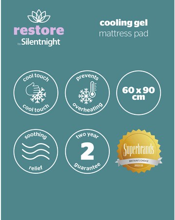 Silentnight Restore Cooling Body Gel Pad