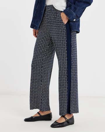 Jersey Straight Leg Trouser