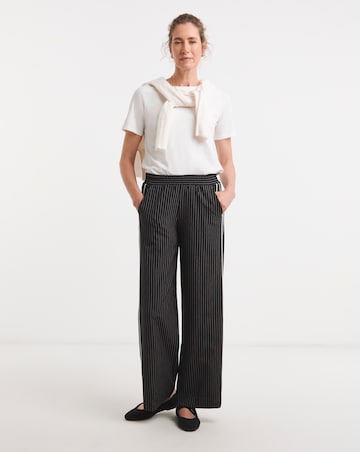 Stripe Trouser With Side Panel