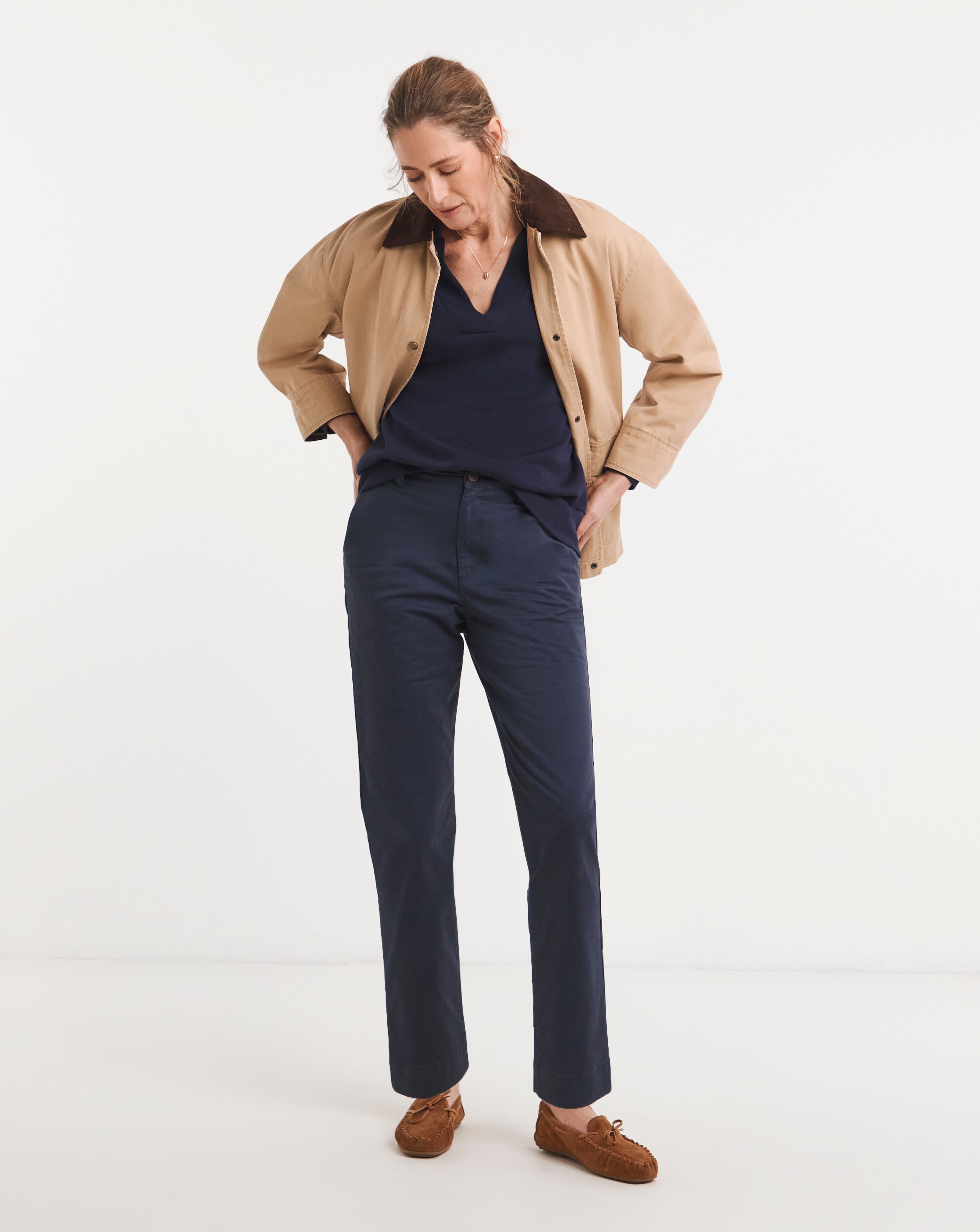 New In - Cotton Tapered Chino