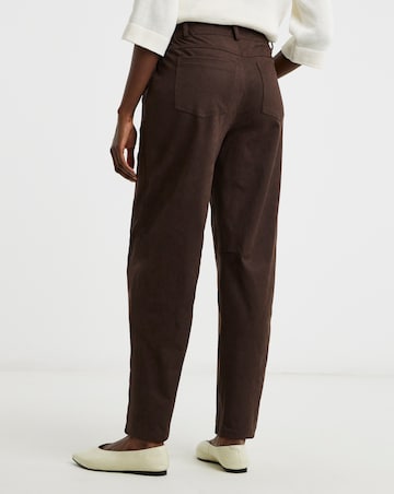 Suedette Barrel Trouser
