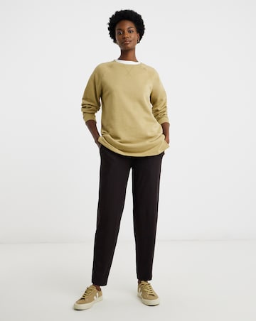 Jersey Tapered Leg Trousers