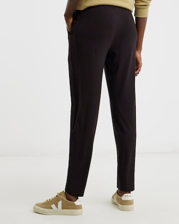 Jersey Tapered Leg Trousers