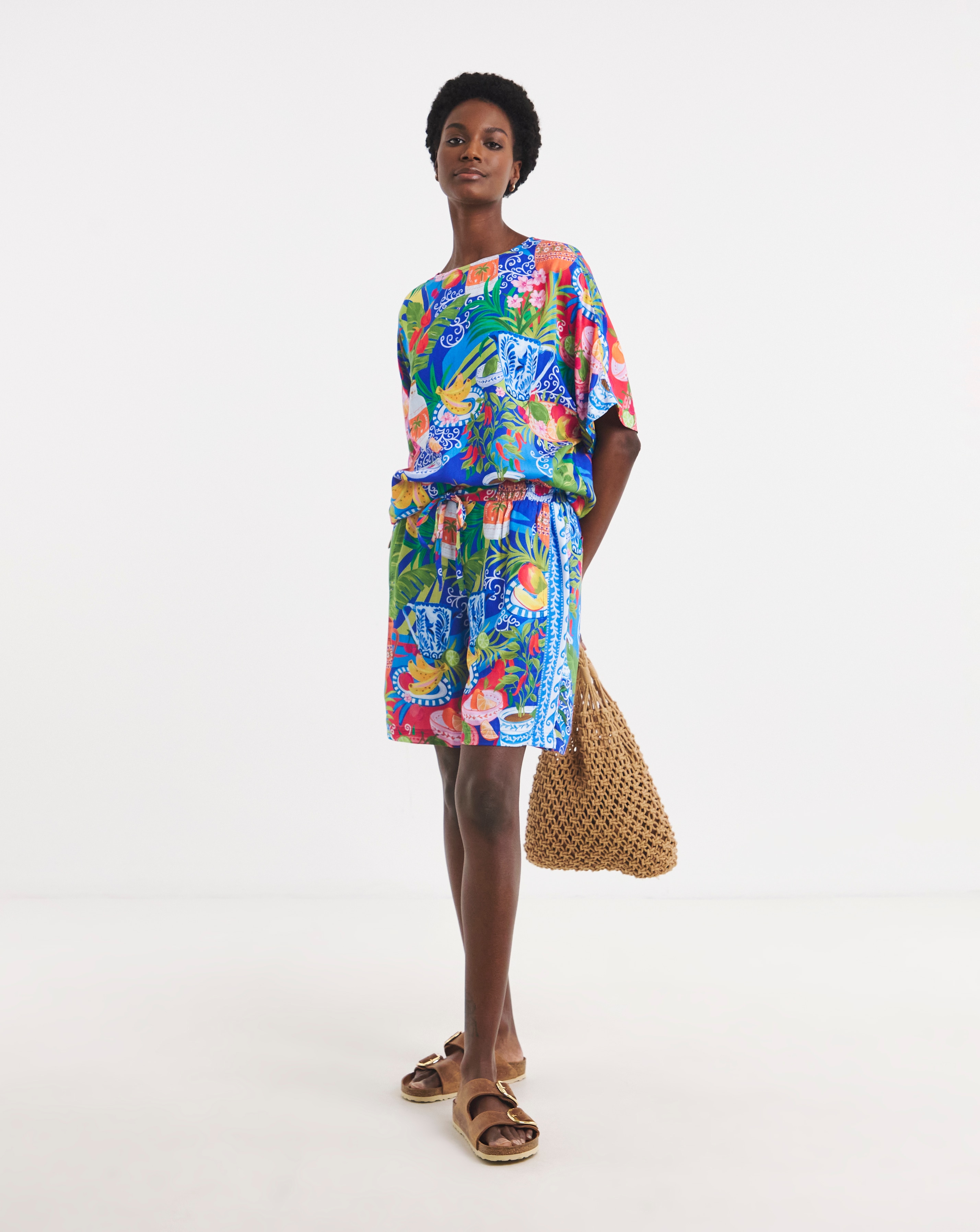 New In - Linen Mix Short