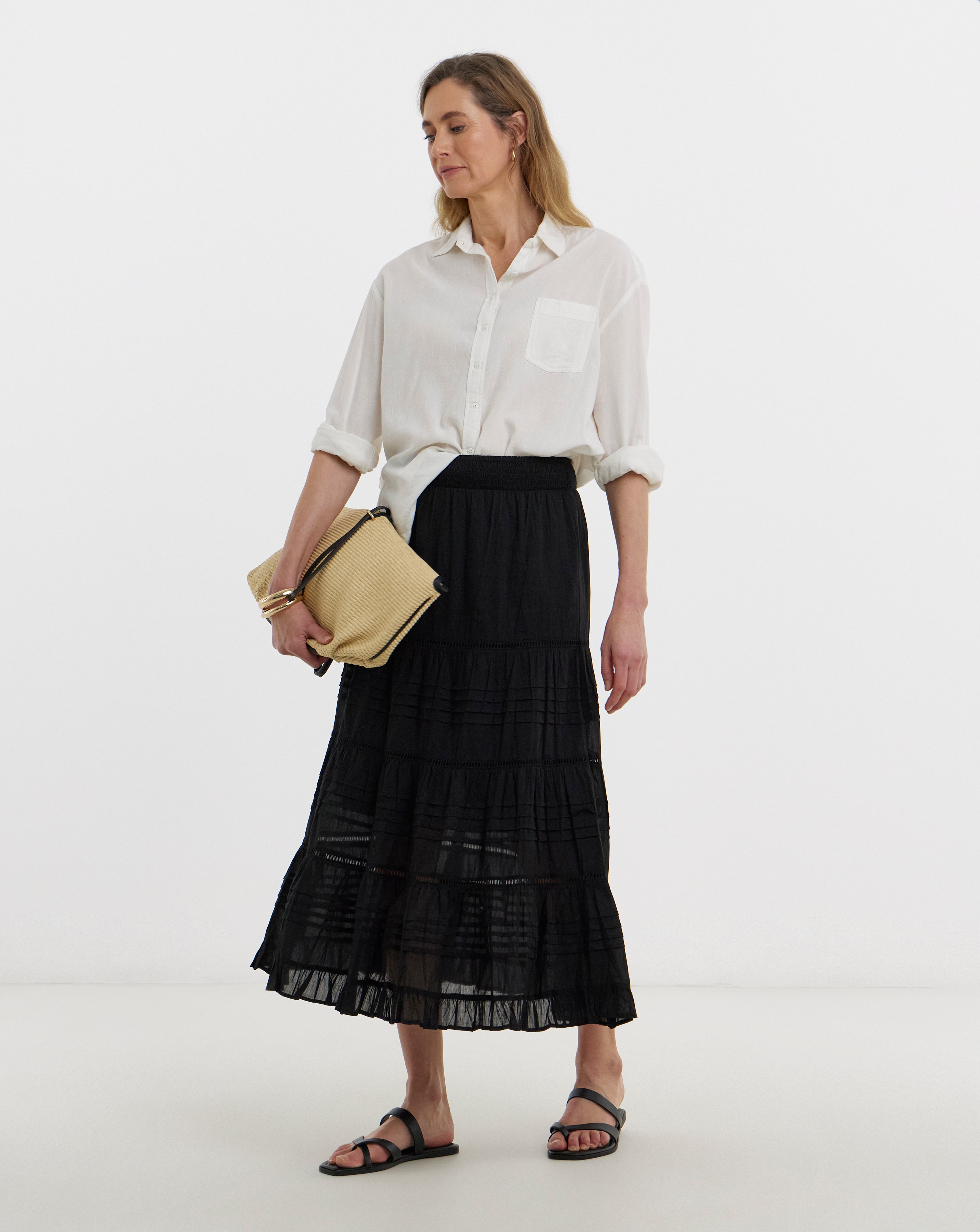 New In - Prairie Maxi Skirt