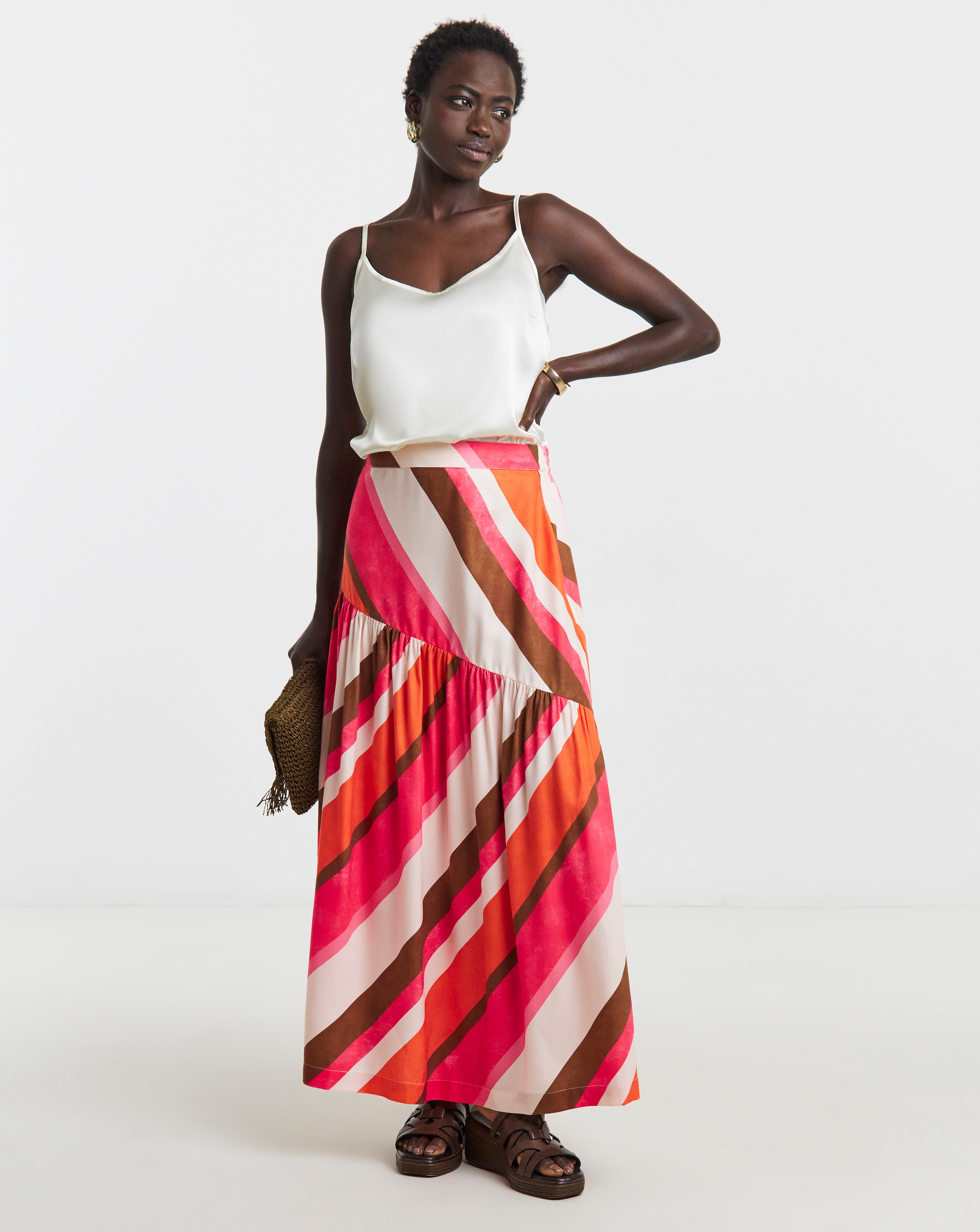 New In - Asymmetric Seam Skirt