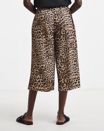 Leopard Jersey Culotte