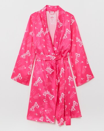 Barbie Satin Chemise and Dressing Gown Set