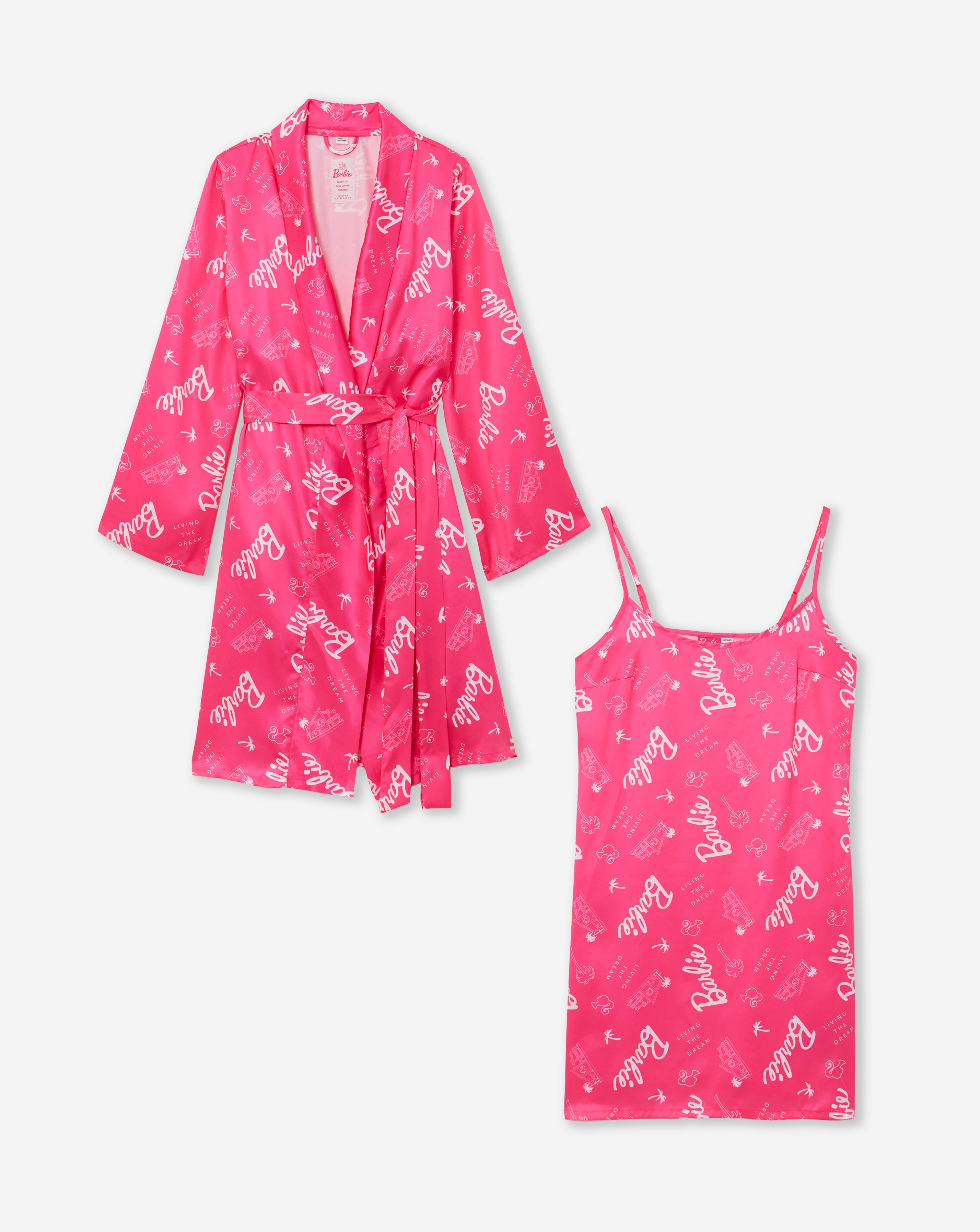 Barbie Chemise and Dressing Gown Set
