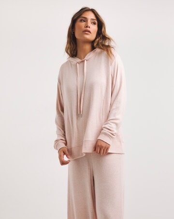Pretty Secrets Supersoft Hoodie And Wide Leg Lounge Set