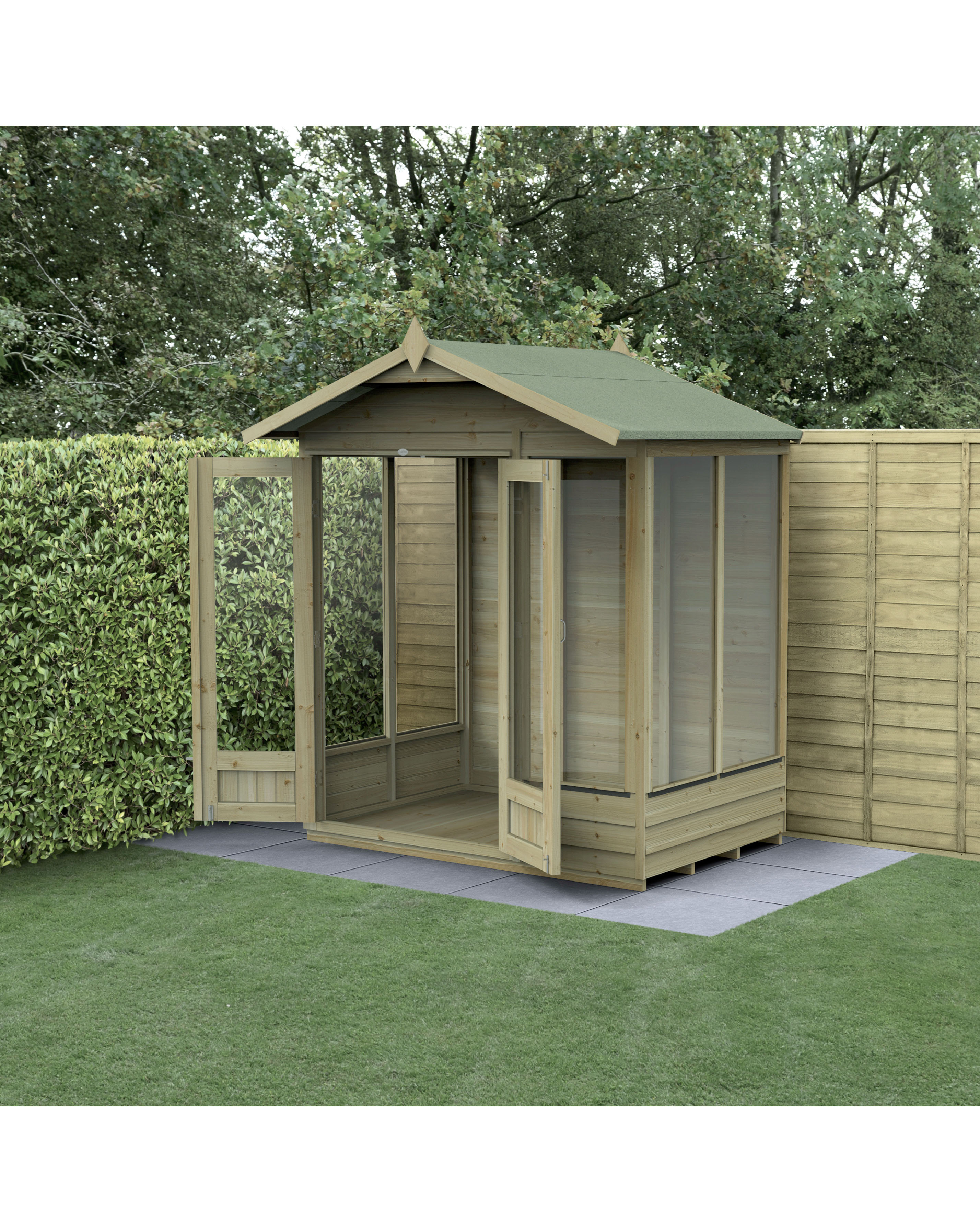 4LIFE Apex Summerhouse 6x4 - Double Door