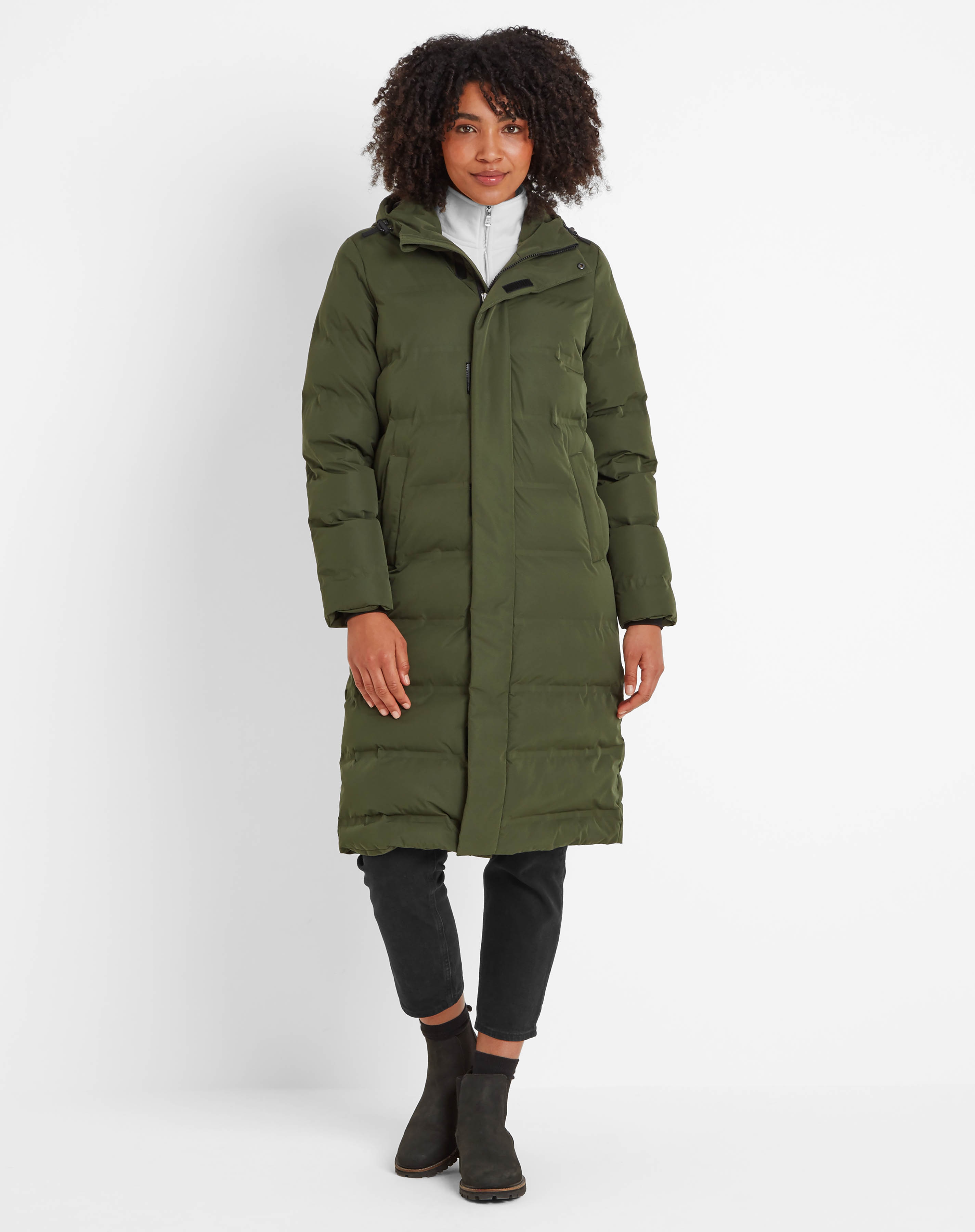Tog24 Glaston Womens Parka - Dark Green