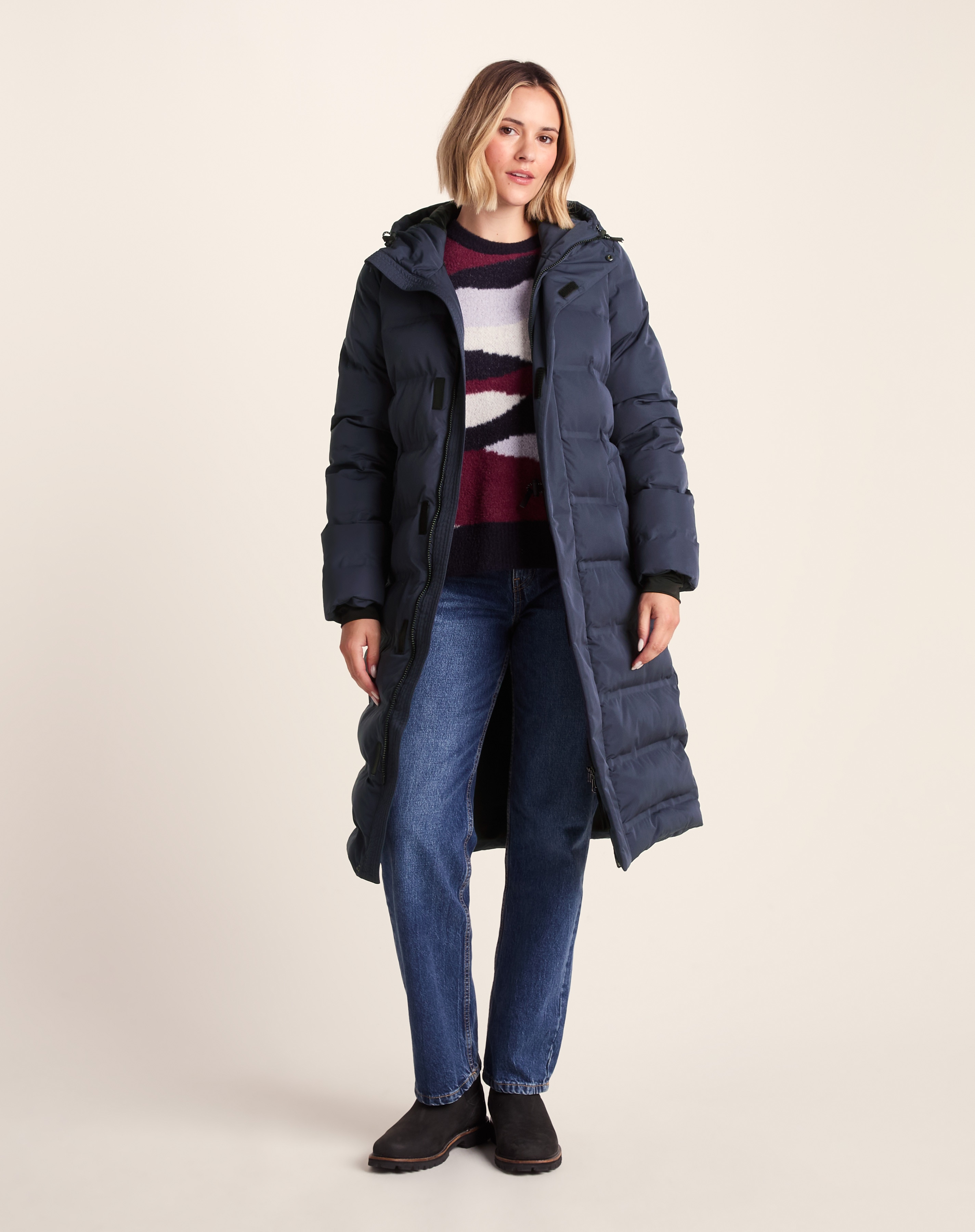 Tog24 Glaston Womens Parka - Dark Indigo