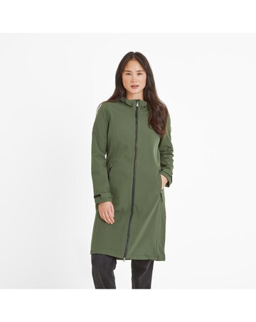 Tog24 Enya Womens Longline Shower Resistant Softshell Jacket