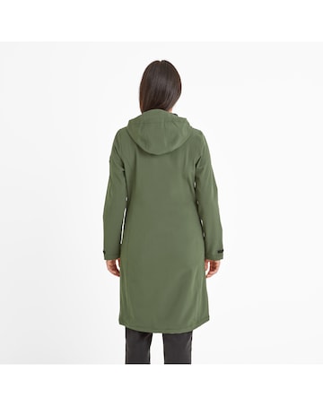 Tog24 Enya Womens Longline Shower Resistant Softshell Jacket