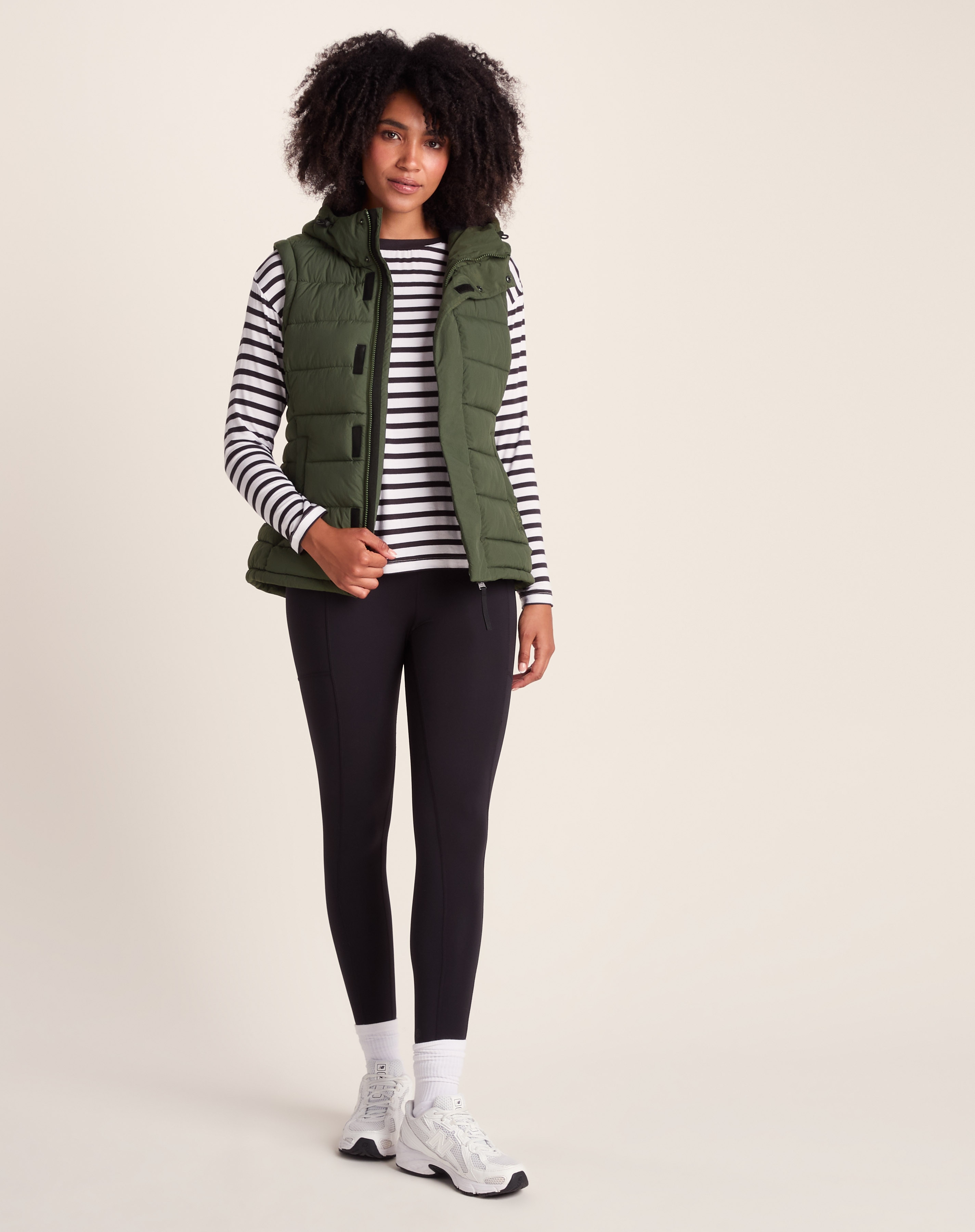 Tog24 Wyness Womens Padded Gilet - Dark Green