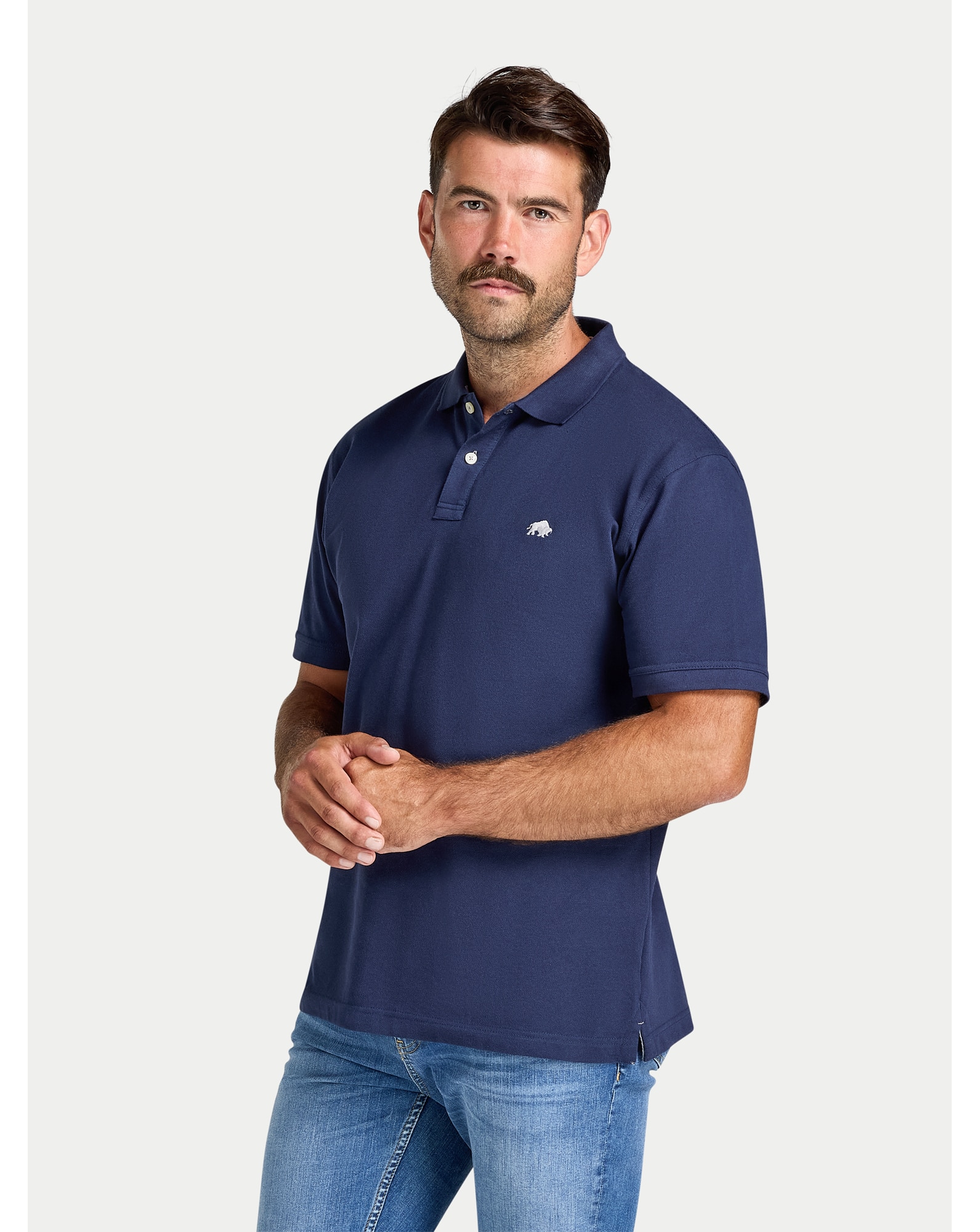 Raging Bull Classic Organic Polo Navy