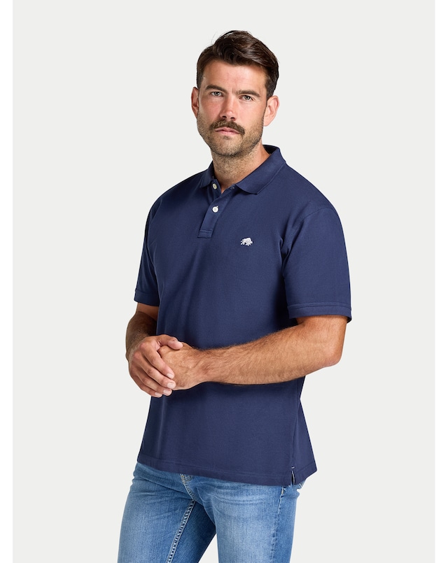 Raging Bull Classic Organic Polo Navy