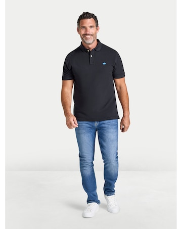 Raging Bull Classic Organic Polo Black