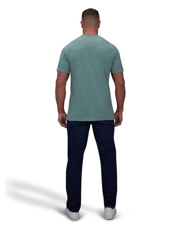 Raging Bull Tee Green Marl