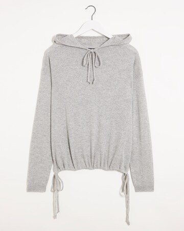 Figleaves Bliss Cashmere Tie Detail Hoodie