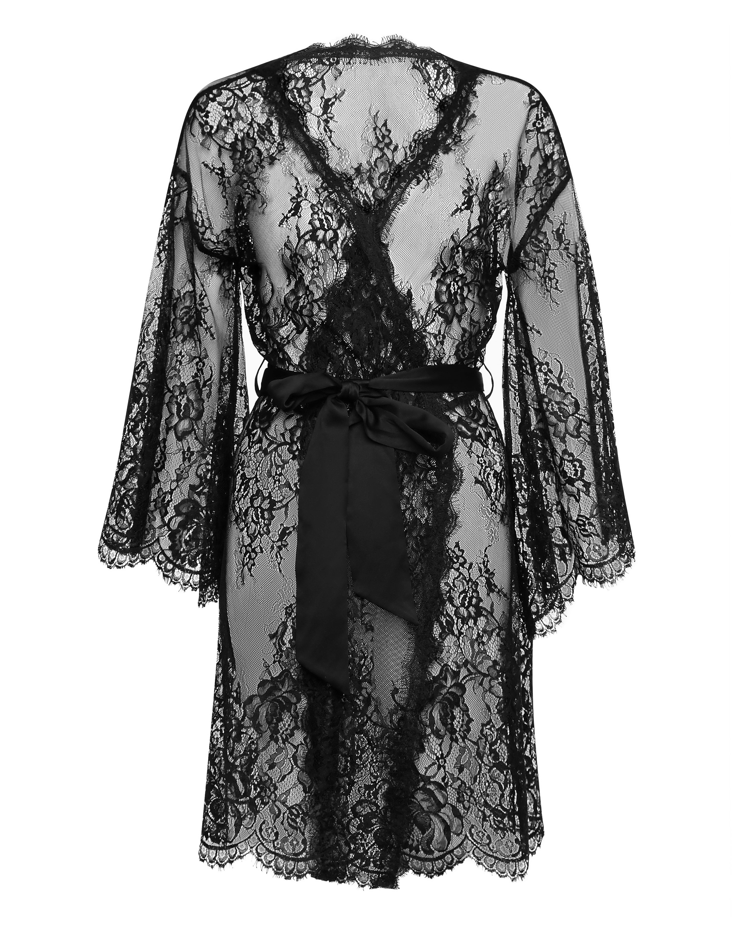 Figleaves Gigi Galloon Lace Robe