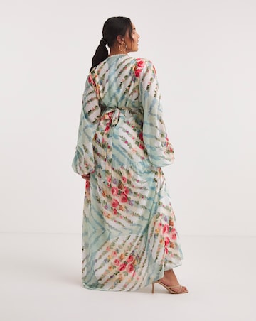 Hope & Ivy Kelda Floral Maxi Dress