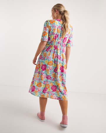 Nobody's Child Alexa Floral Midi Dress