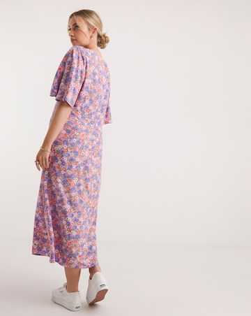 Nobody's Child Eva Floral Midi Dress