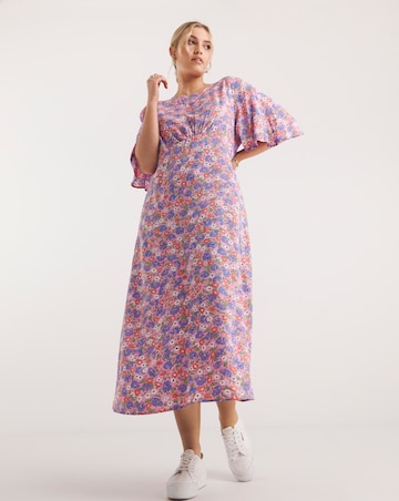 Nobody's Child Eva Floral Midi Dress