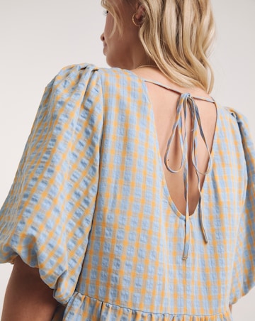 Nobody's Child Vienna Gingham Mini Dress