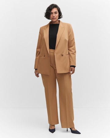 Mango Greta Tan Blazer