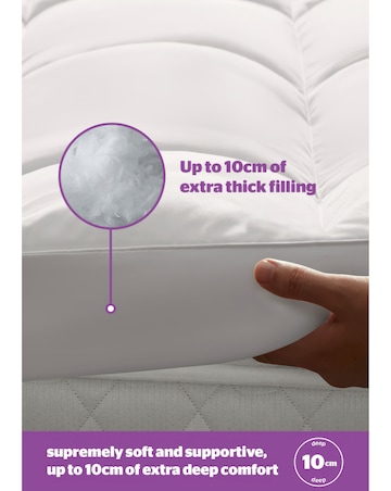 Silentnight Deep Sleep 10cm Mattress Topper
