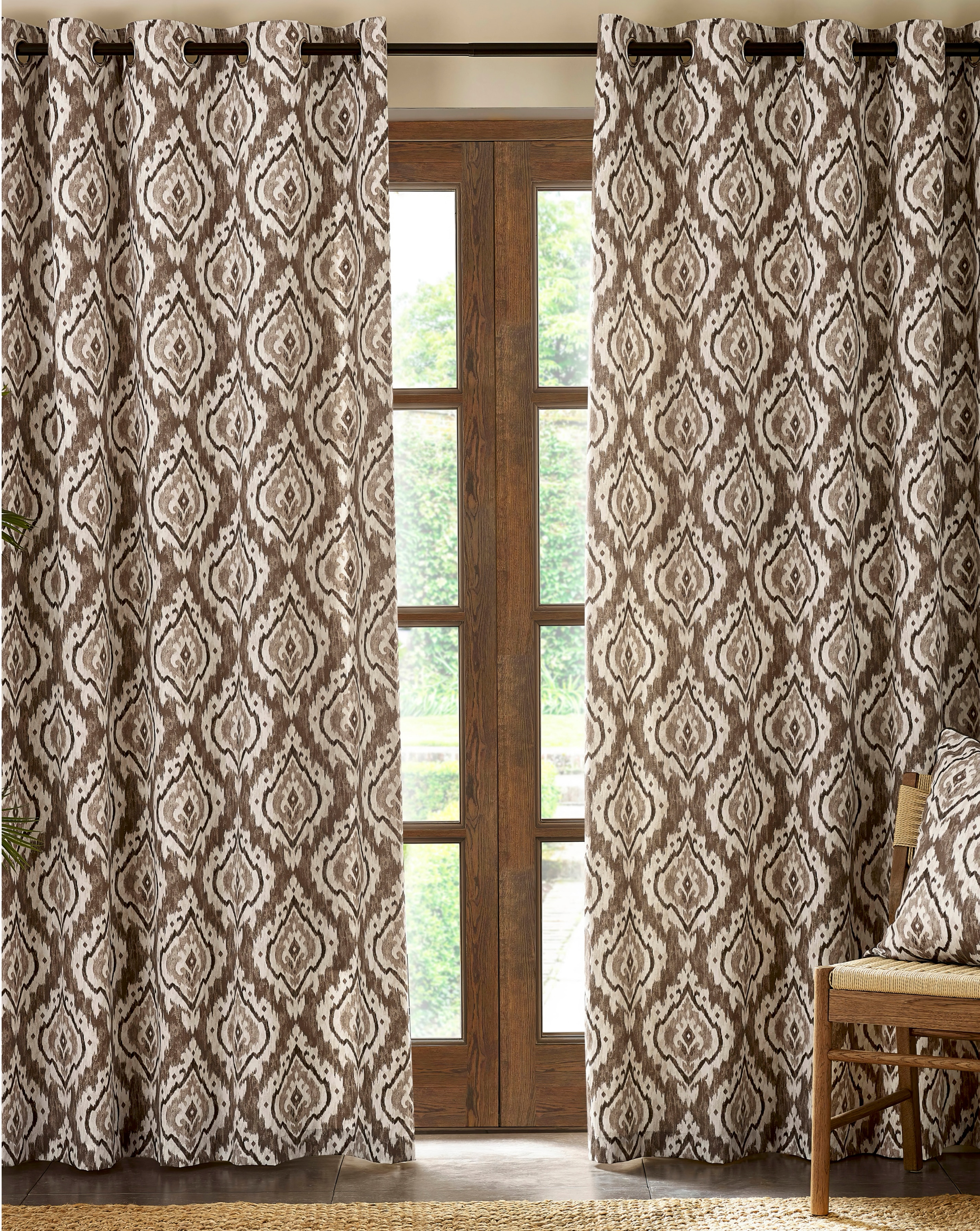 Pineapple Elephant Suri Curtains