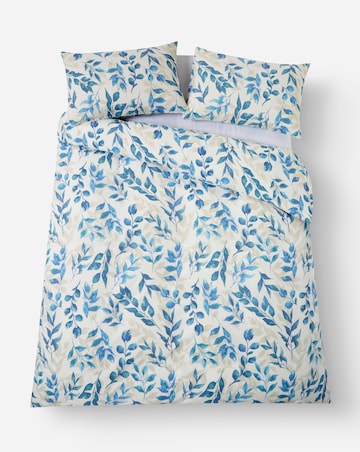 Rowan Watercolour Leaf Duvet Cover Set