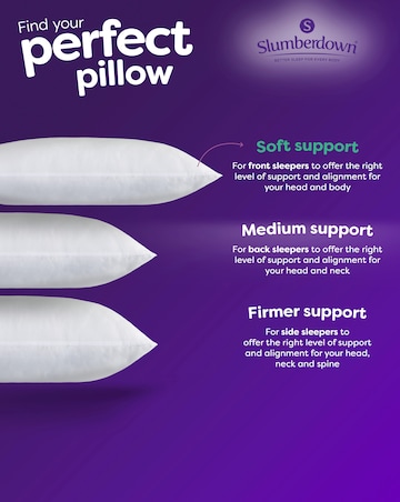 Slumberdown Anti Allergy Soft Support 4 Pack Pillows