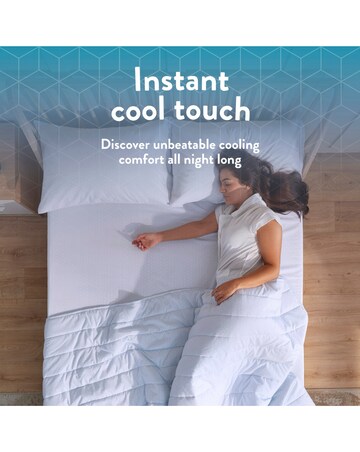 Slumberdown Cool Summer 30cm Fitted Sheet