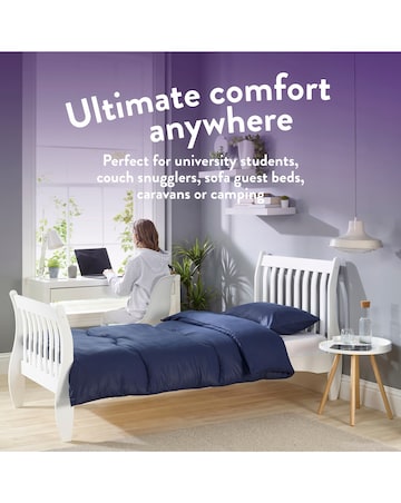 Slumberdown Coverless Comfort Embossed Herringbone 10.5 Tog Duvet