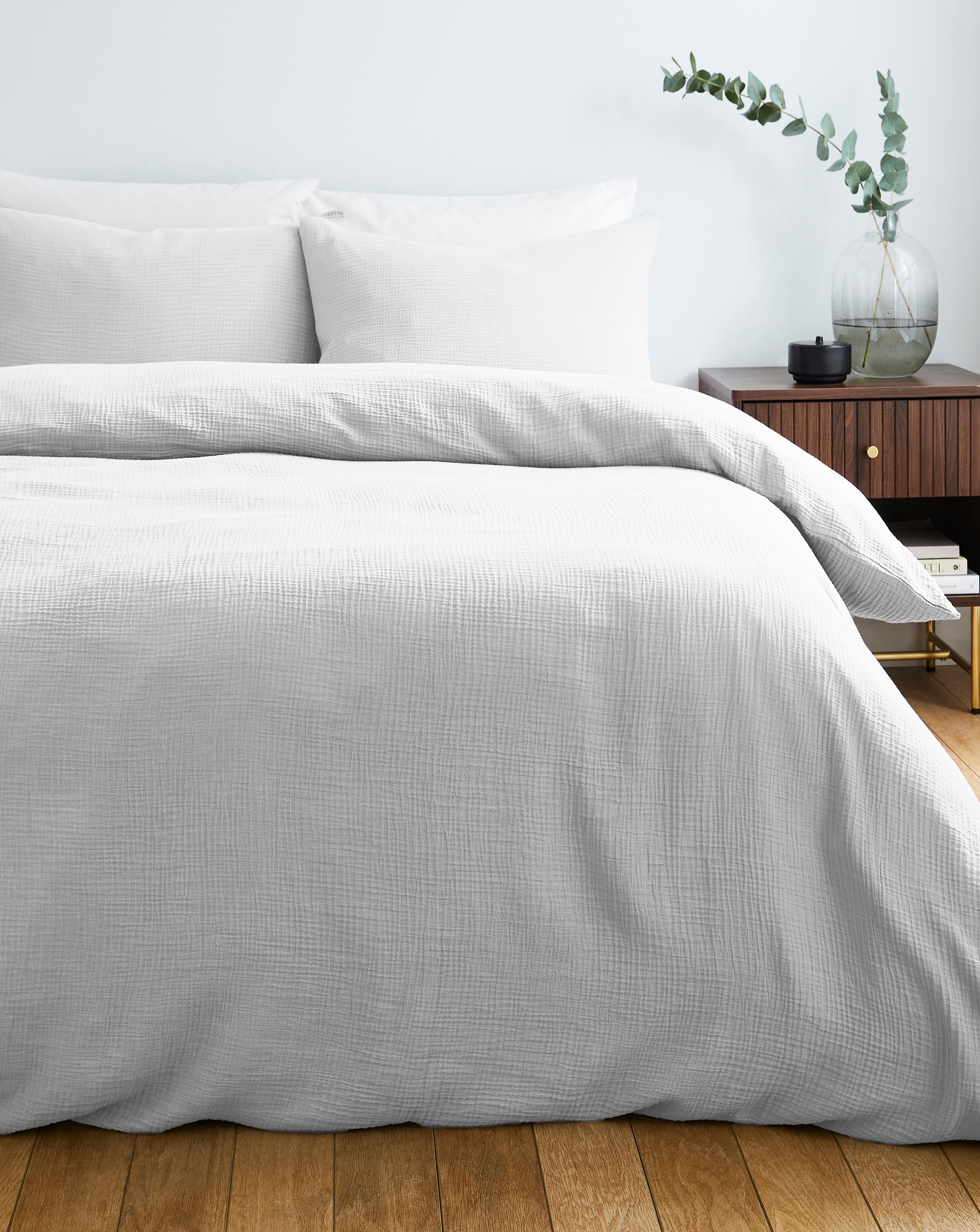 Cotton Crinkle Muslin Duvet Set