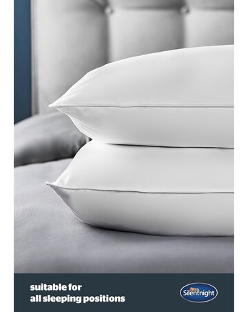Silentnight 2 Pack Duck Feather & Down Anti-Allergy Pillows
