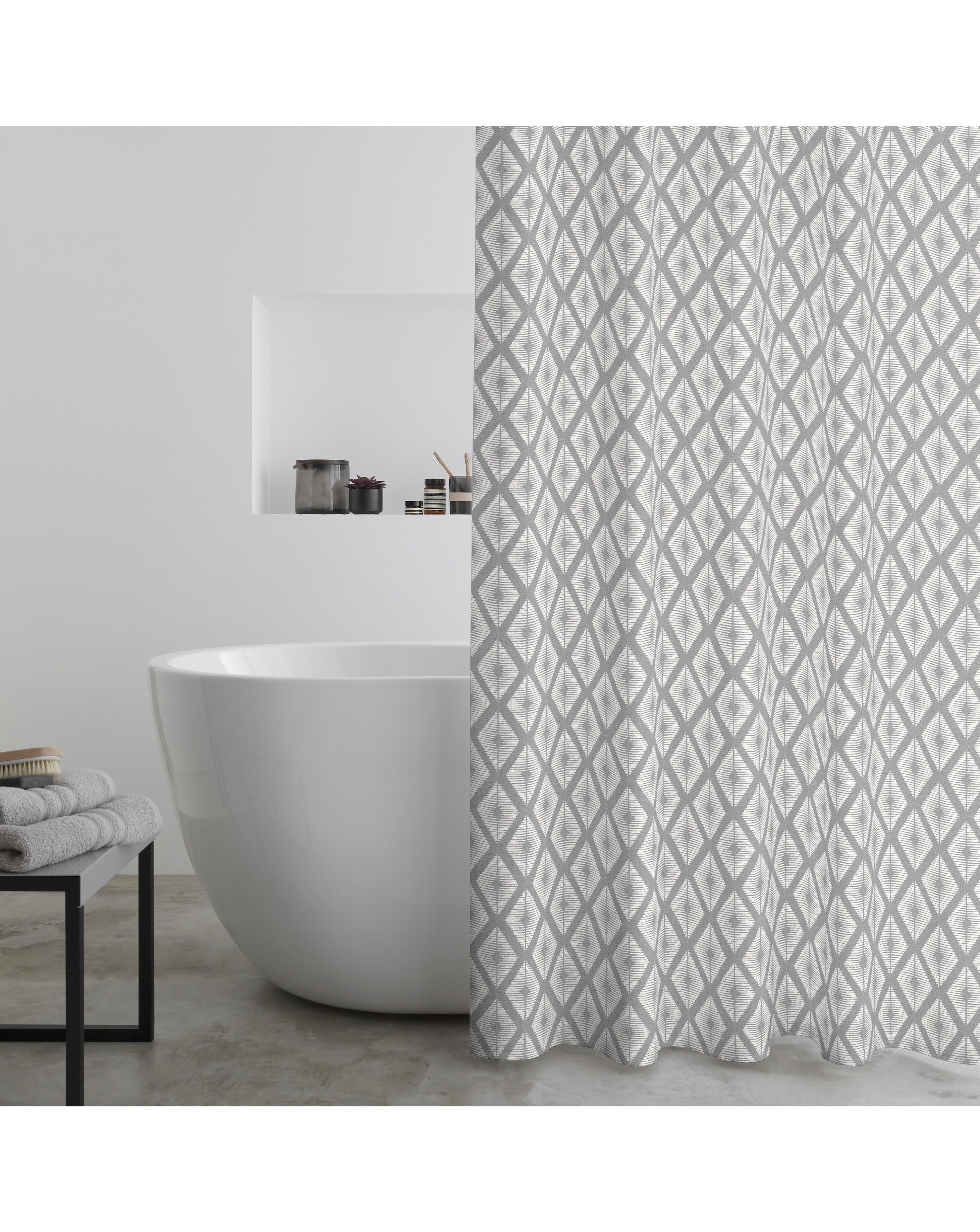 Aztec Diamond Shower Curtain