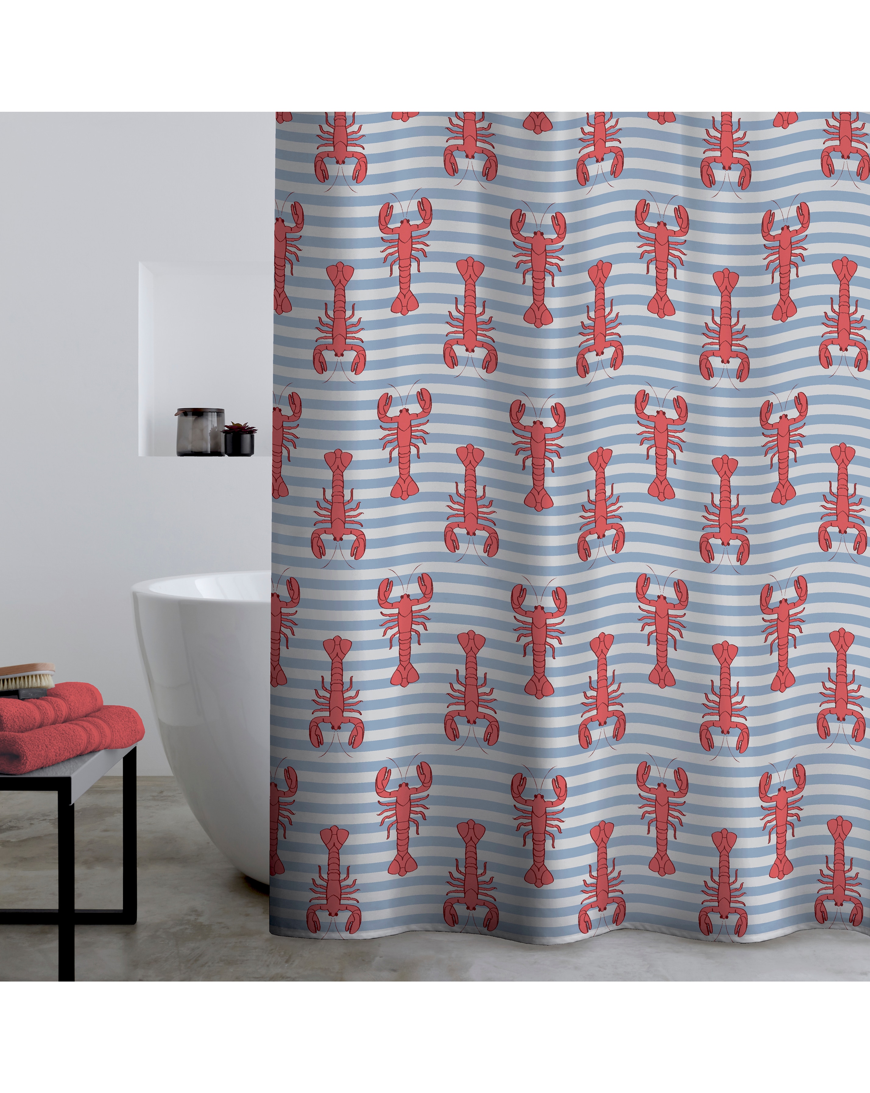 Lobster Shower Curtain