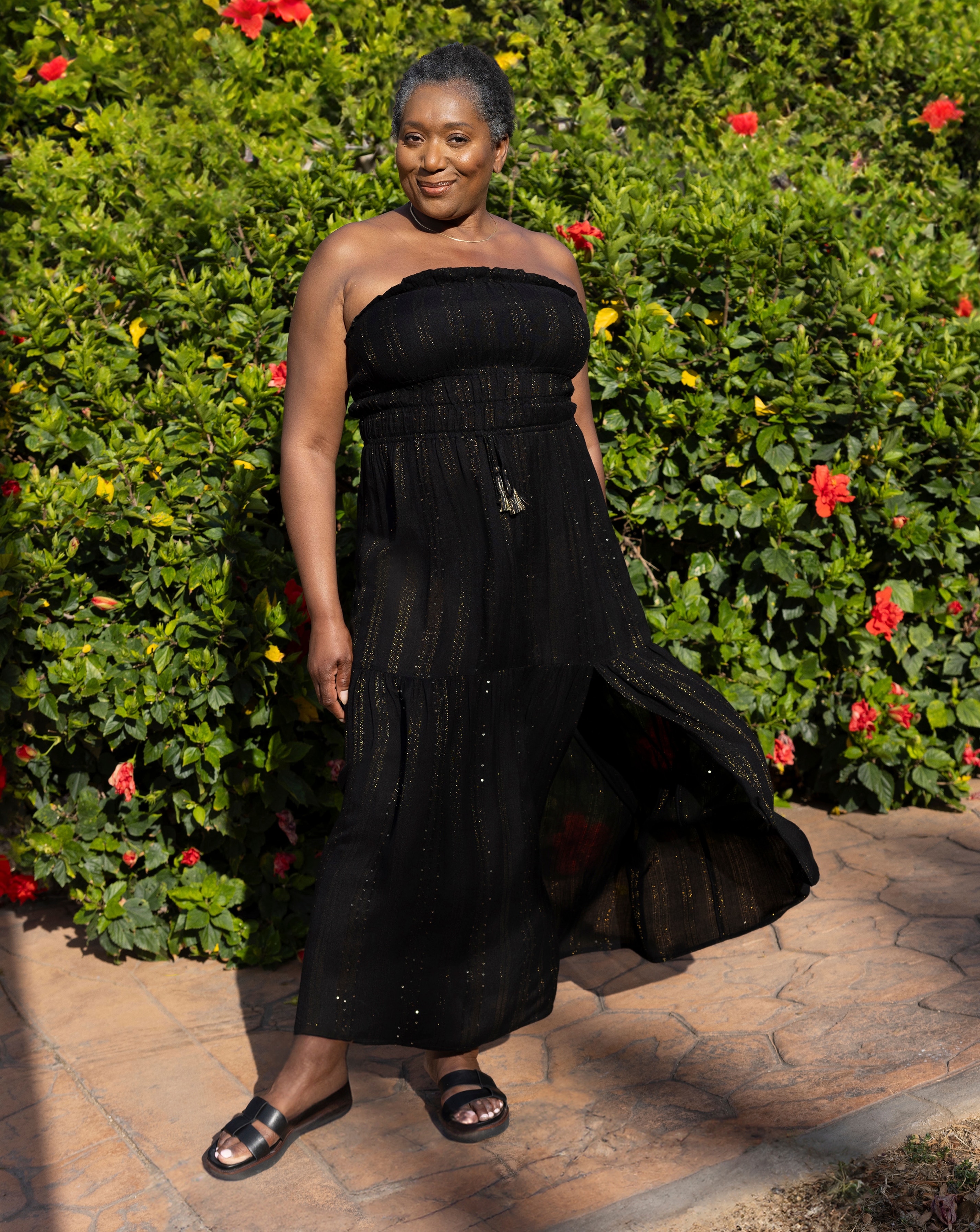 Bandeau Maxi Beach Dress