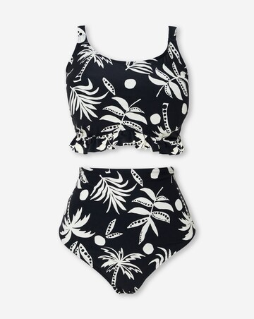 Ruffle Detail Bikini Set