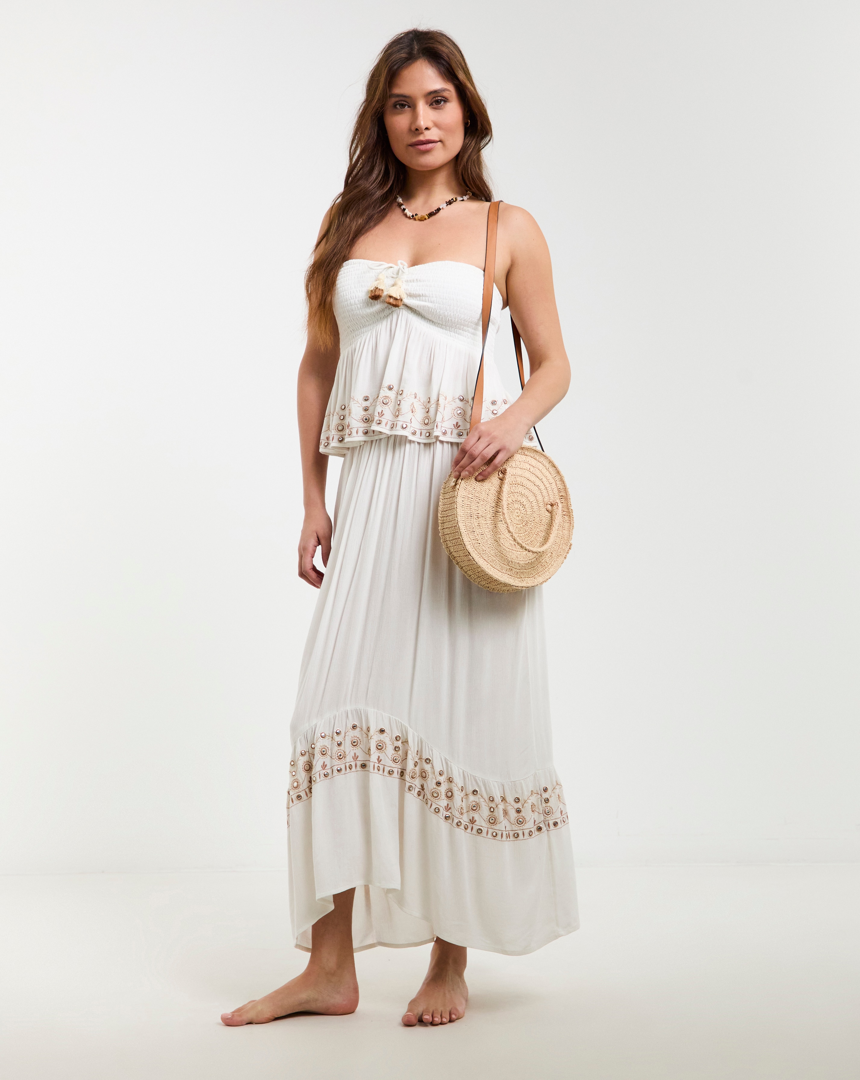 New In - Simply Be Dip Hem Beach Co Ord