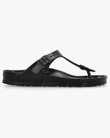 Birkenstock Gizeh EVA Black Toe Post Sandals Standard Fit