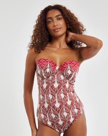 Underwired Bandeau Swimsuit